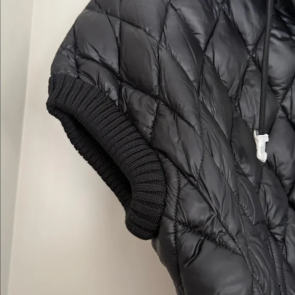 Martha Stewart Black Quilted Vest - Picture 3 of 3